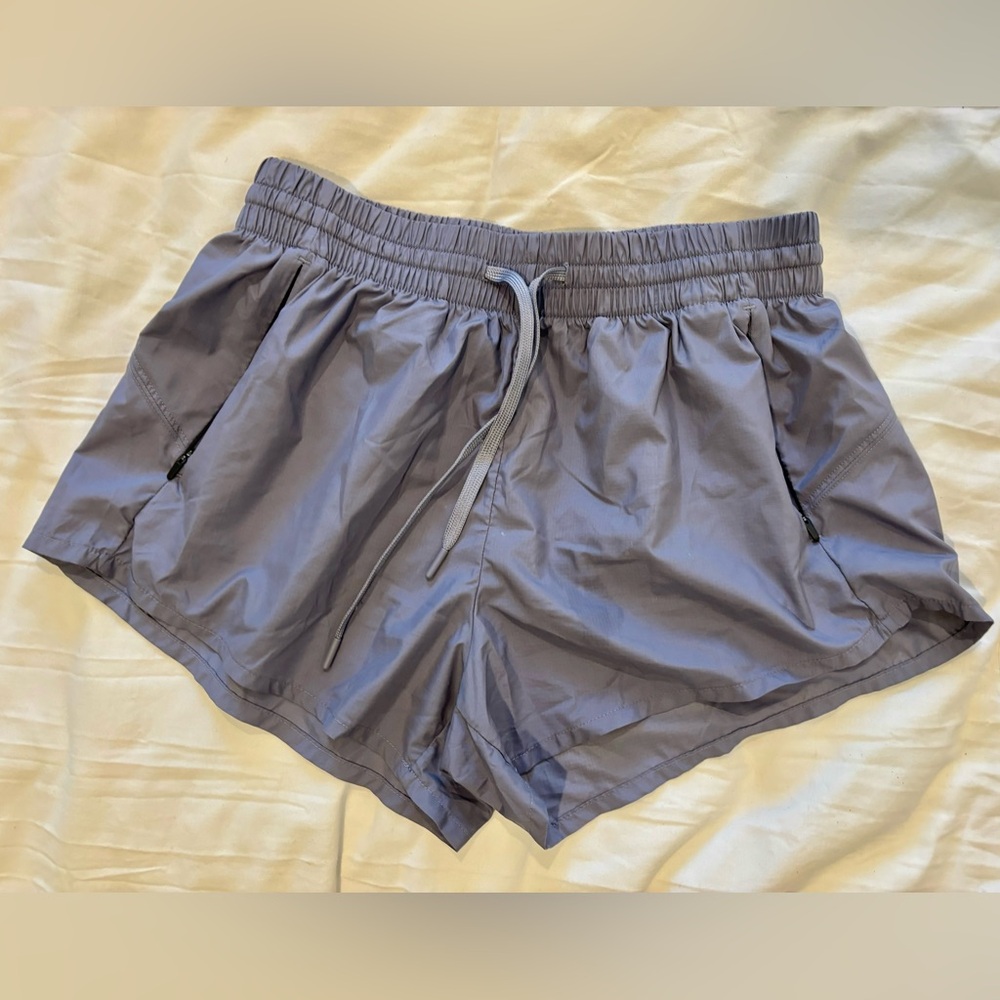 Zella Women’s Running Shorts Gray-Blue, Size Small